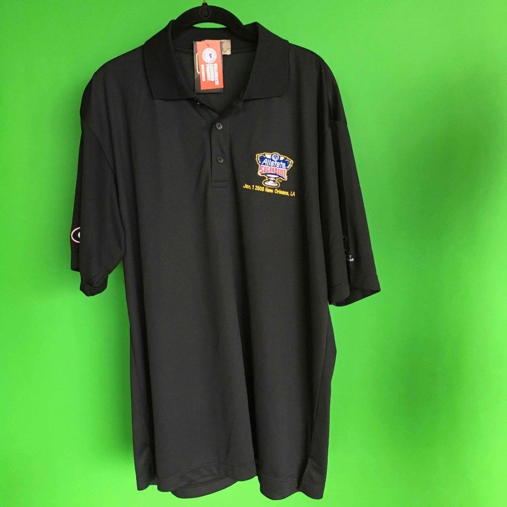 New Official Allstate SugarBowl 2008 Golf Shirt